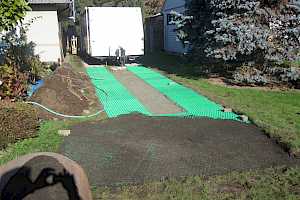 CORE Grass being installed for RV Parking